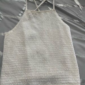 Criss cross back top